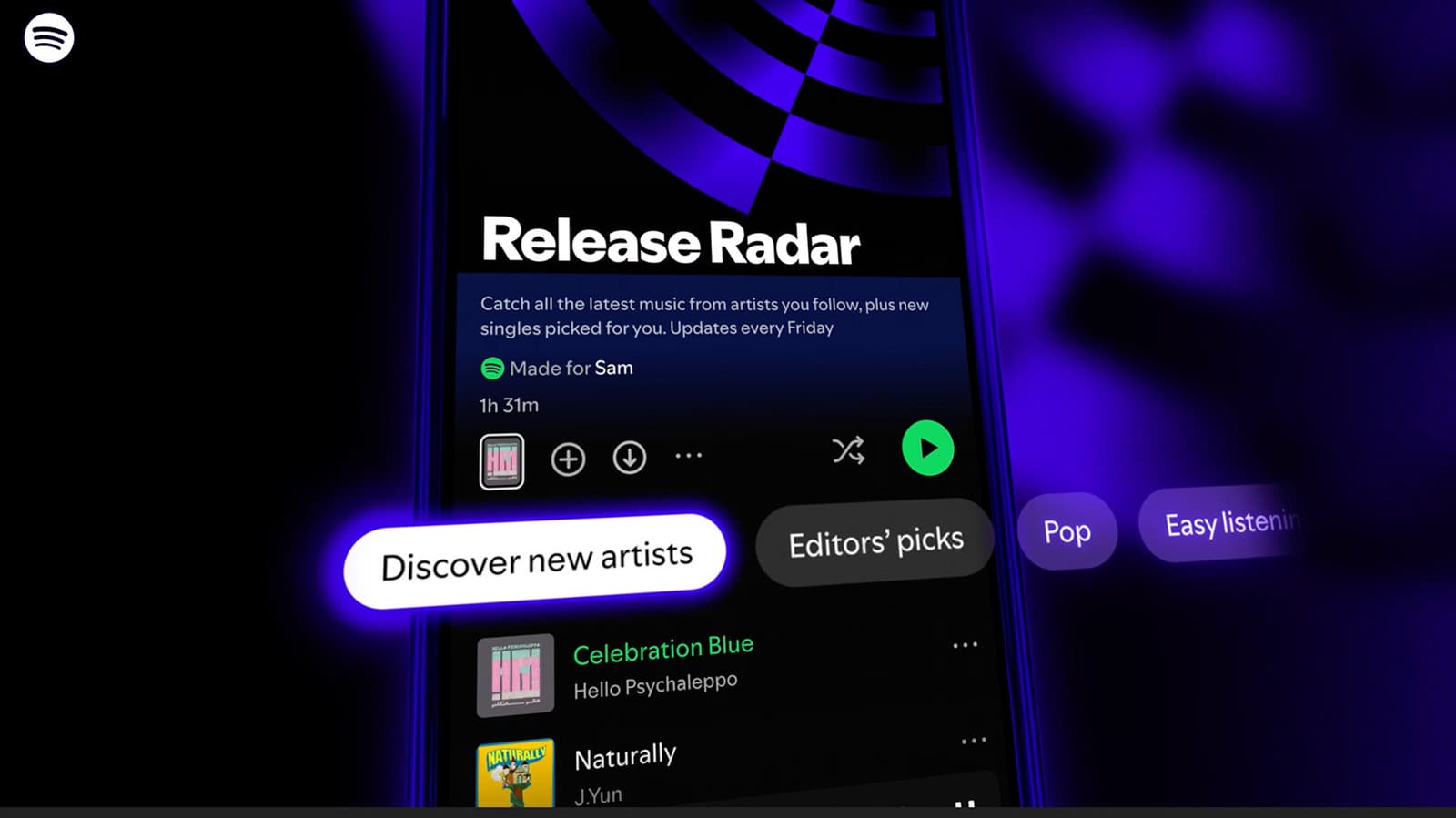 Spotify ปรับ Release Radar ให้แนะนำเพลงตรงรสนิยมมากขึ้น