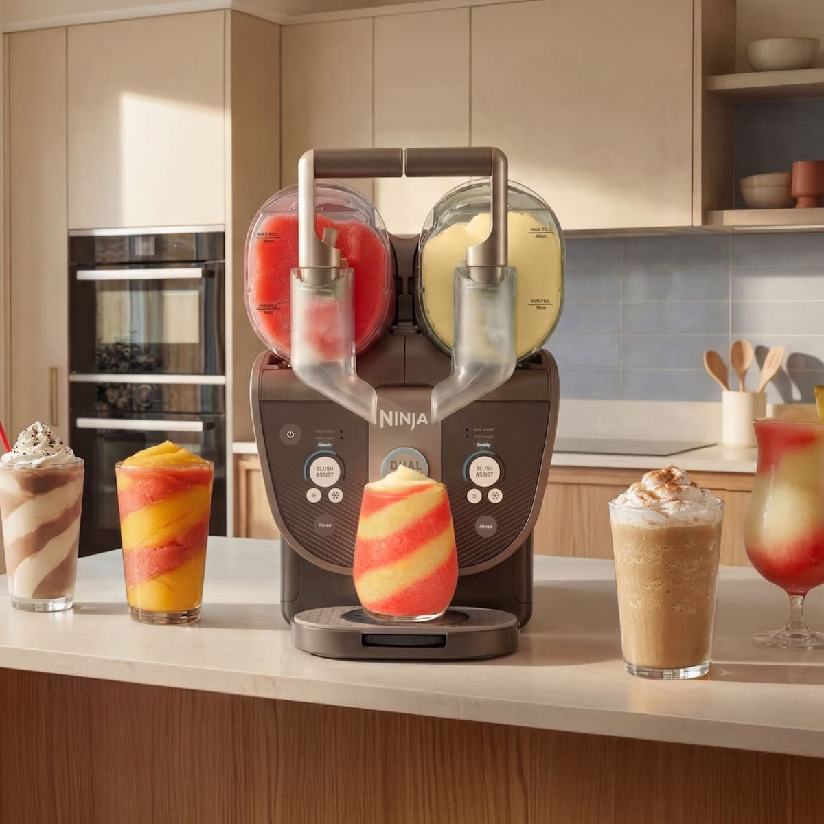Ninja Slushi Twist เครื่องทำสลัชชีที่ช่วยคลายร้อนกลางคลื่นความร้อนนิวยอร์ก