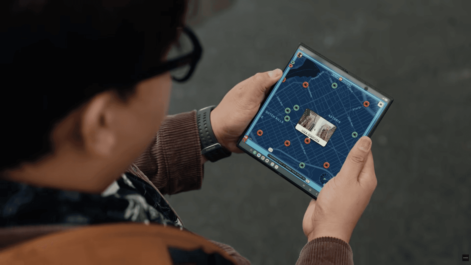 ซัมซุงแง้มดีไซน์ใหม่ Galaxy Z Fold 8 ผ่านทีเซอร์ Spider-Man