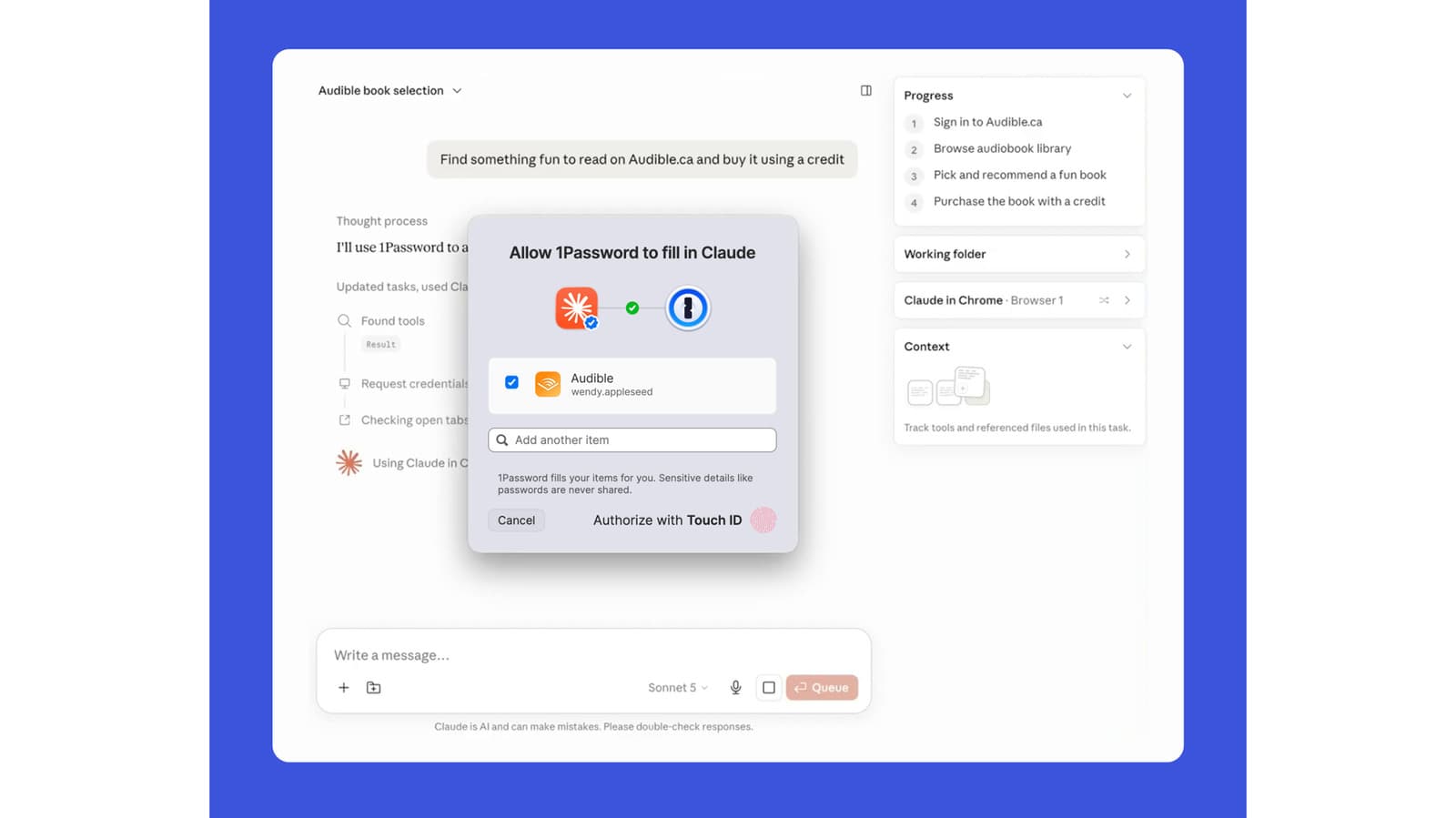 1Password เปิดให้ Claude เข้าถึงข้อมูลล็อกอินได้แบบควบคุมสิทธิ์