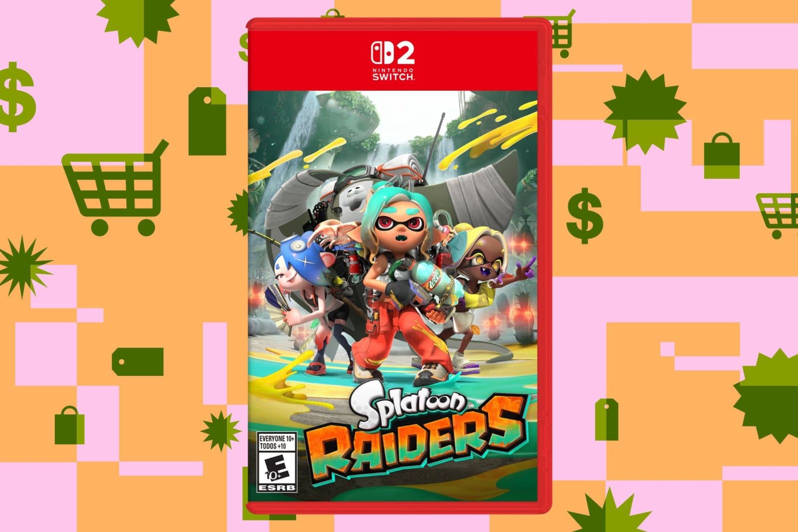 ใกล้หมดเขตพรีออเดอร์ Splatoon Raiders แบบแผ่นลด 10 ดอลลาร์