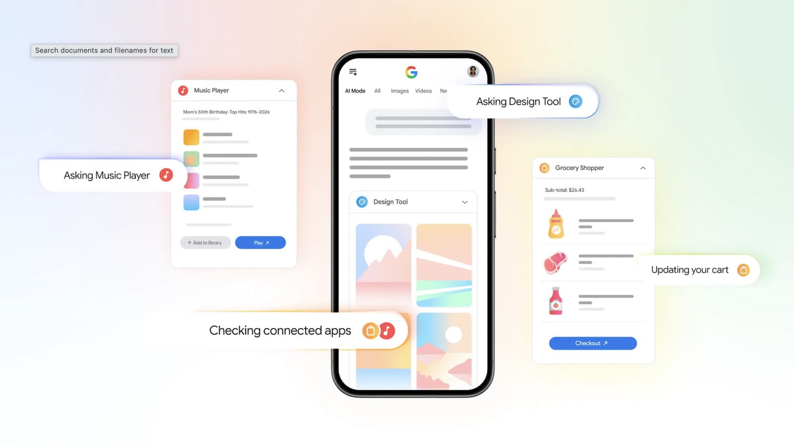 Google AI Mode เชื่อมต่อ Canva, YouTube Music และ Instacart ได้แล้ว