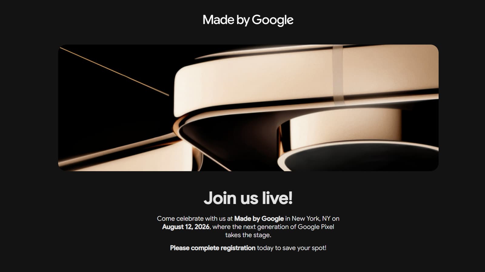 Google เตรียมจัดงานเปิดตัว Pixel รุ่นใหม่ 12 สิงหาคมนี้