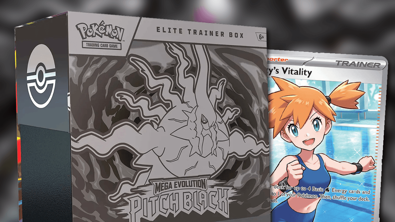 Amazon เติมสต็อก Pokémon TCG ชุด Pitch Black อีกครั้ง พร้อมบูสเตอร์และ ETB