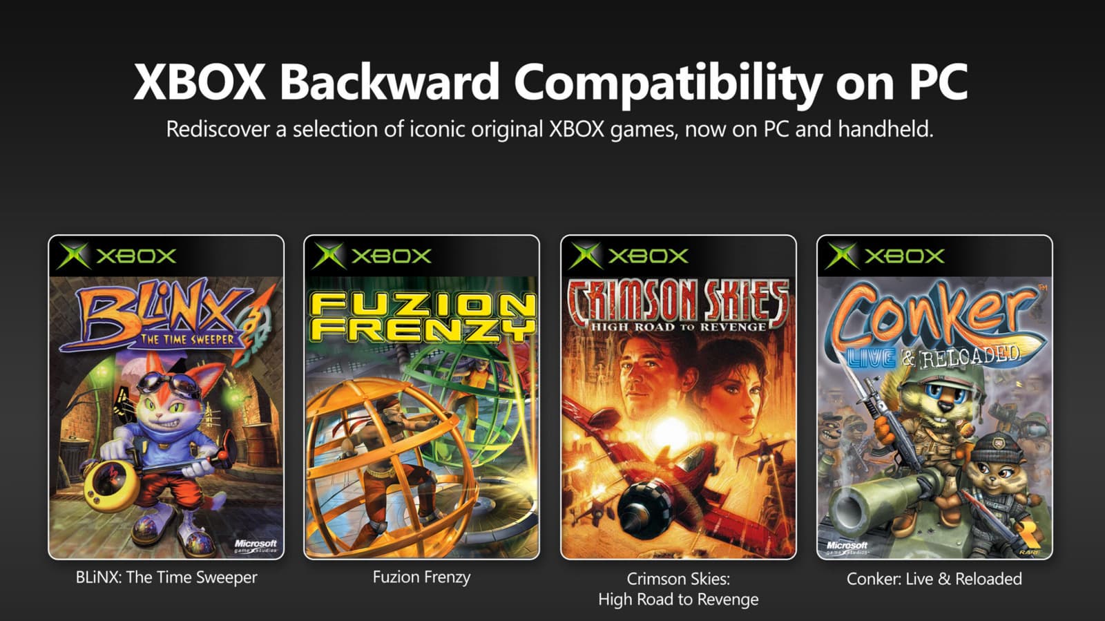 Xbox เตรียมนำเกมยุคเครื่องรุ่นแรกลงพีซี พร้อมระบบ Achievement