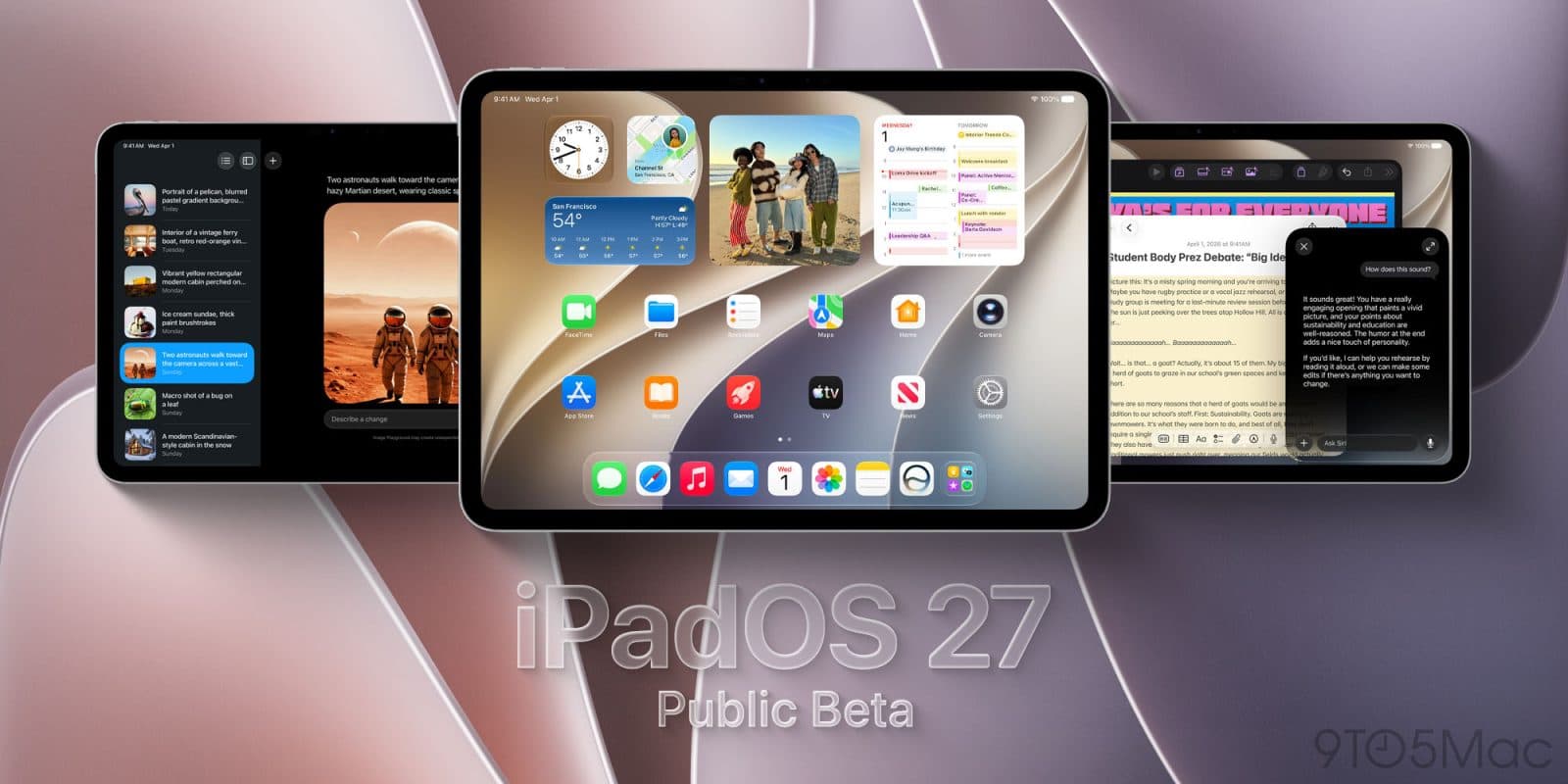 Apple ปล่อย Public Beta 2 ของ iPadOS 27 พร้อมอัปเดตระบบฤดูใบไม้ร่วงชุดใหม่