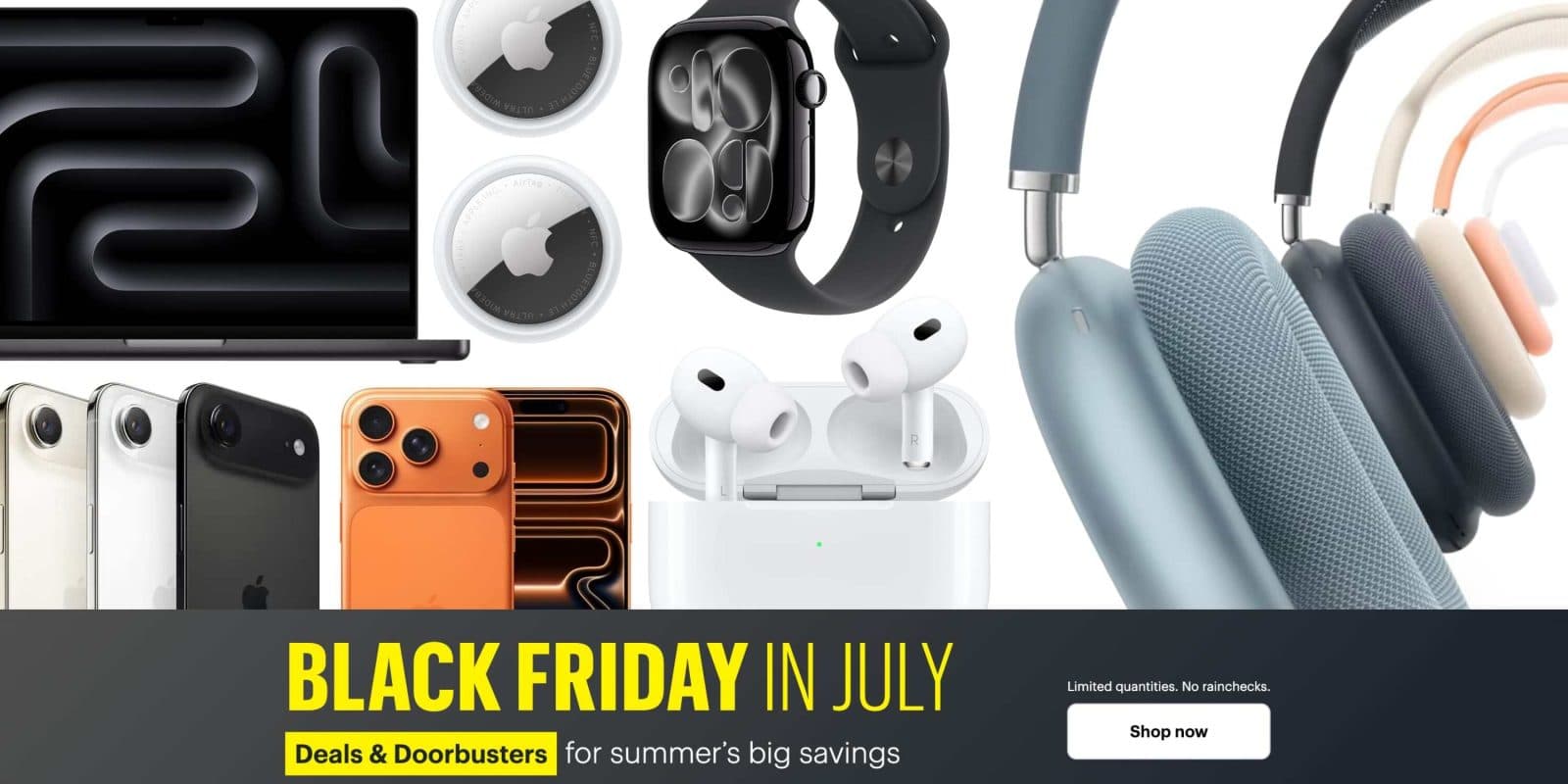 รวมดีล Apple ช่วง Black Friday in July ลดสูงสุด 400 ดอลลาร์