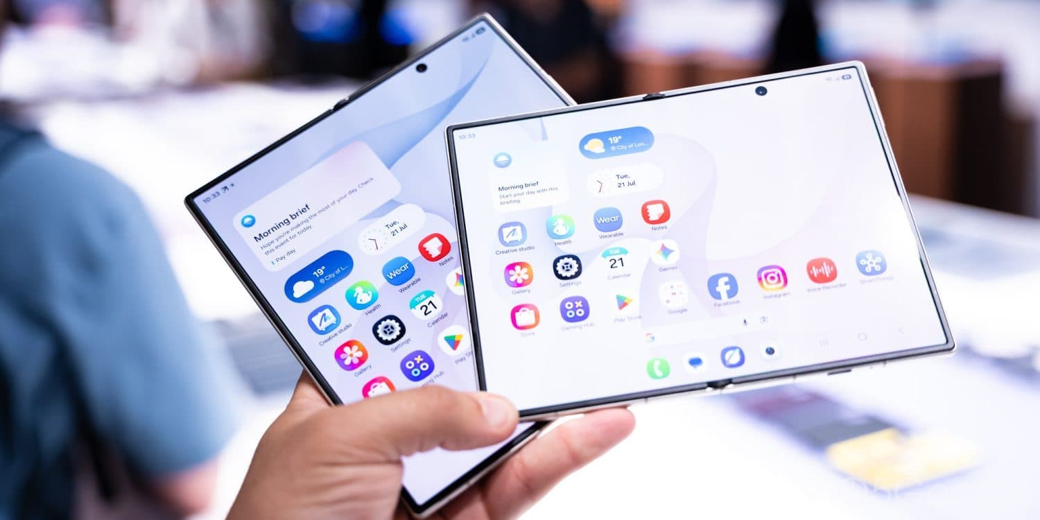 จอพับไร้รอยพับของ Samsung อาจบอกใบ้หน้าจอ iPhone Ultra