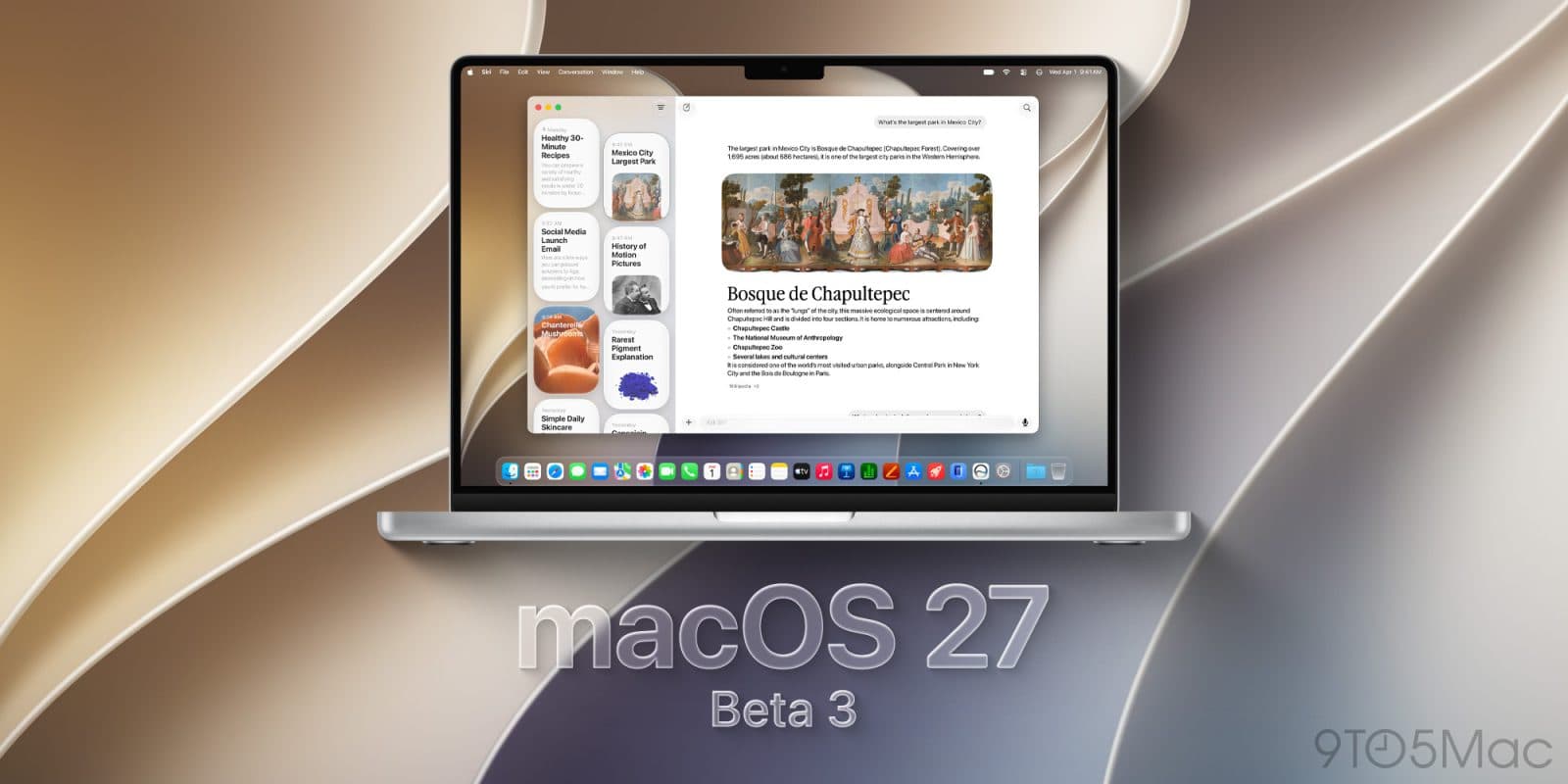 Apple ปล่อย macOS 27 Golden Gate เบต้า 3 ให้นักพัฒนาแล้ว
