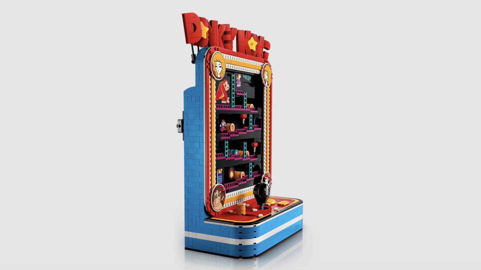 เลโก้จับมือ Nintendo เปิดตัวตู้เกม Donkey Kong แบบเล่นได้