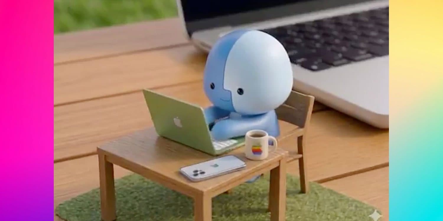 Apple เผยสเก็ตช์ต้นแบบของ “Lil’ Finder Guy” เบื้องหลังแคมเปญ MacBook Neo