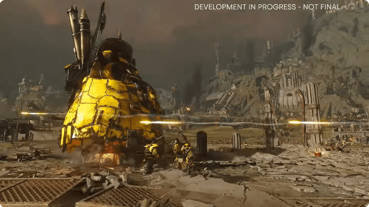 Total War: Warhammer 40,000 เผยยูนิตยักษ์ Stompa ของออร์กส์ จะเป็นหน่วยใหญ่สุดในซีรีส์
