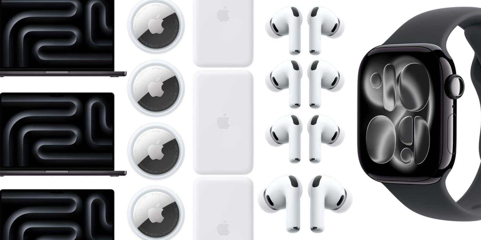ดีล Apple ลดหนัก: MacBook Pro M5 Pro 2TB หั่น 500 ดอลลาร์ พร้อม Apple Watch Series 11, AirPods และอุปกรณ์เสริม