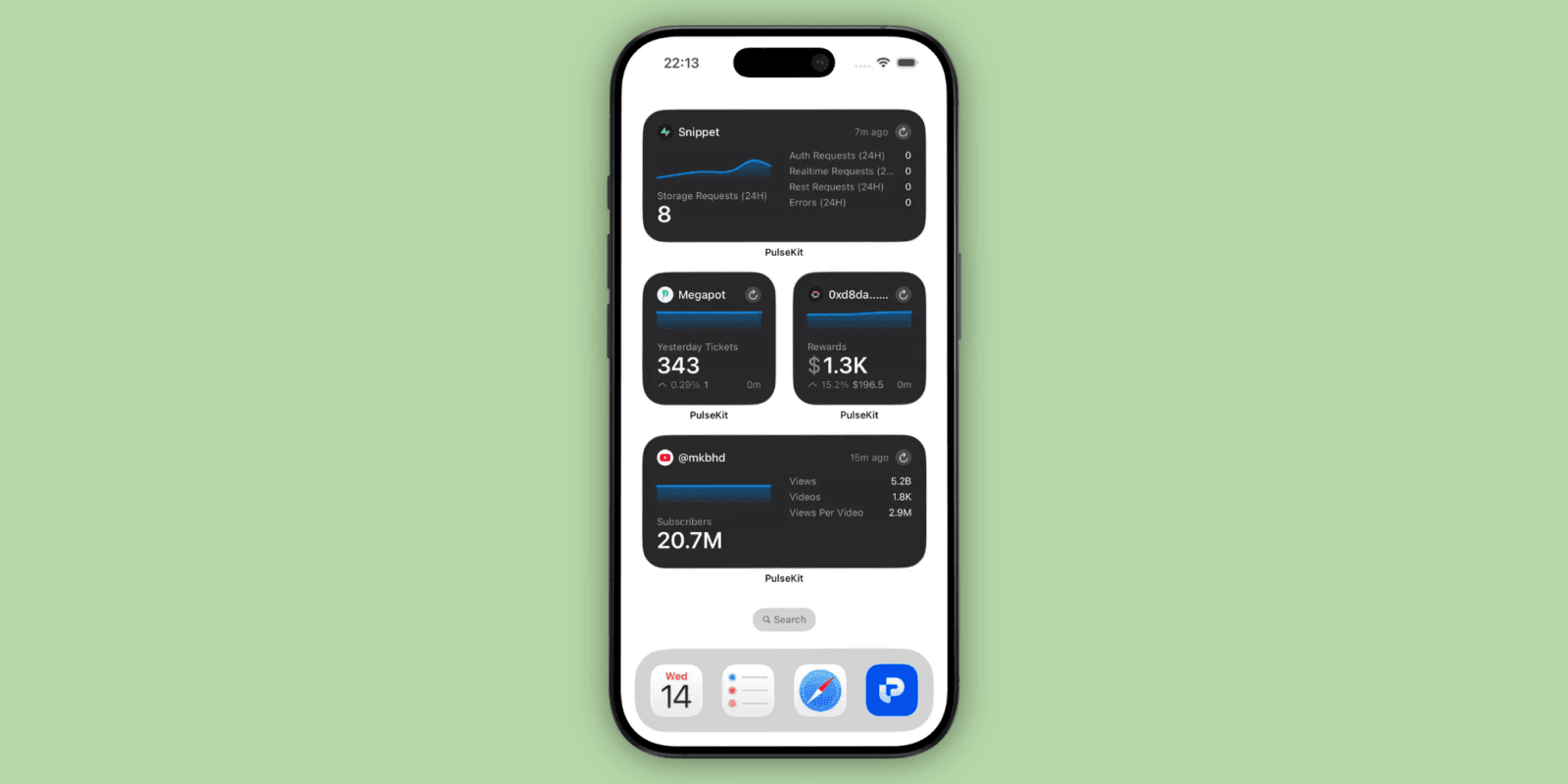 PulseKit แอป iPhone ช่วยติดตามตัวชี้วัดสำคัญได้ครบในที่เดียว