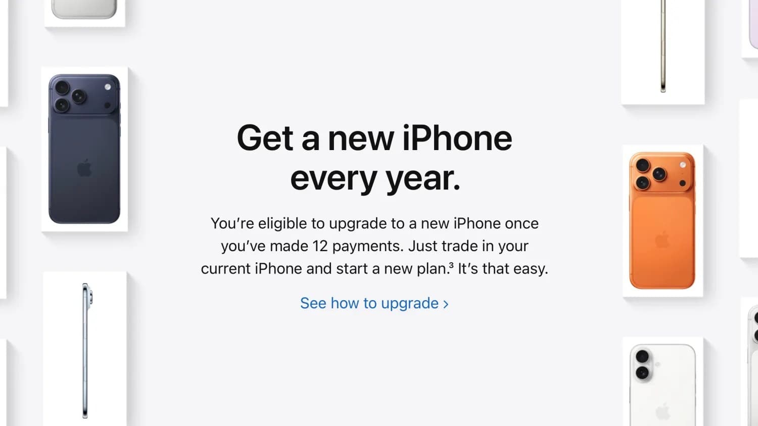 Apple ยุติโปรแกรม iPhone Upgrade เดิม หลังเปิดตัวโปรแกรมเช่าใหม่ครอบคลุมหลายอุปกรณ์