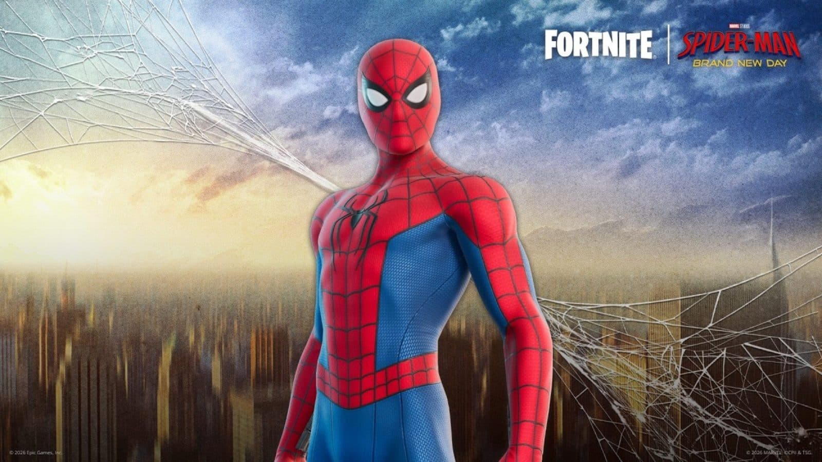 Fortnite จับมือ Spider-Man: Brand New Day เพิ่มสกินใหม่ของ Spider-Man, Hulk และ Punisher