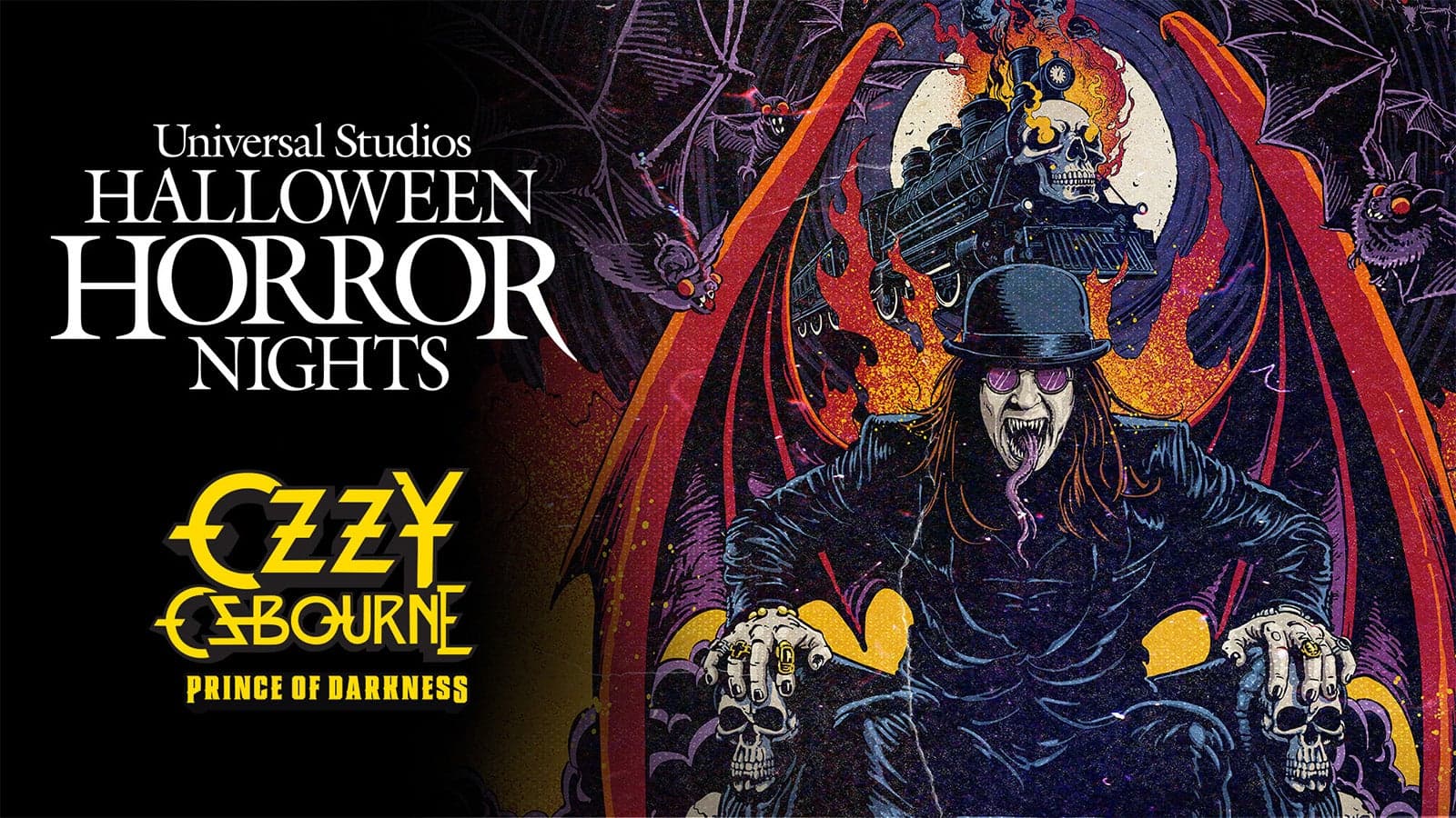 Universal Studios สร้างบ้านผีสิงอุทิศให้ Ozzy Osbourne ใน Halloween Horror Nights