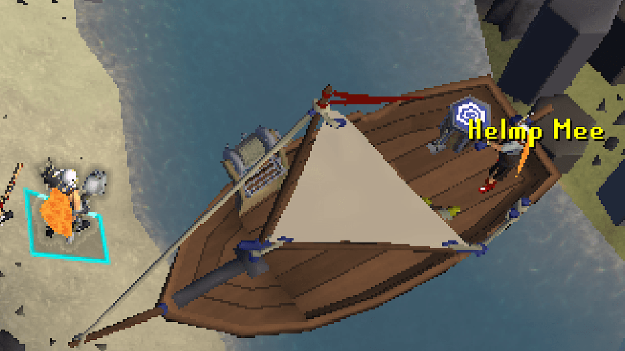 ผู้เล่น Old School RuneScape ติดเรือคาแม่น้ำแคบในอัปเดตใหม่จนเกิดมุกฮาแบบคลองสุเอซ