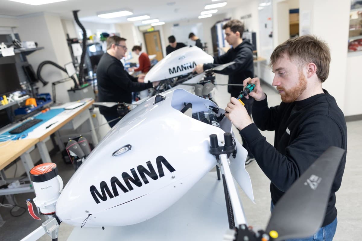 Manna เตรียมขยายธุรกิจโดรนส่งของในสหรัฐฯ ตั้งฐานปฏิบัติการและผลิตในทัลซา