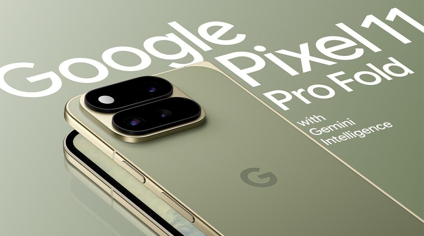 ภาพเรนเดอร์ Pixel 11 Pro Fold หลุดก่อนงานเปิดตัว Google