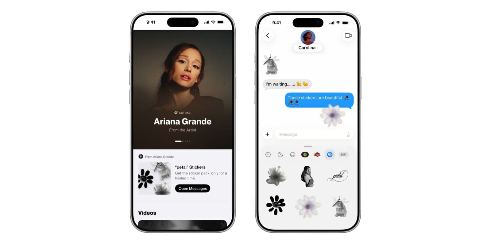 Shazam เปิดตัวสติกเกอร์แพ็กชุดแรก ฉลองอัลบั้มใหม่ของ Ariana Grande