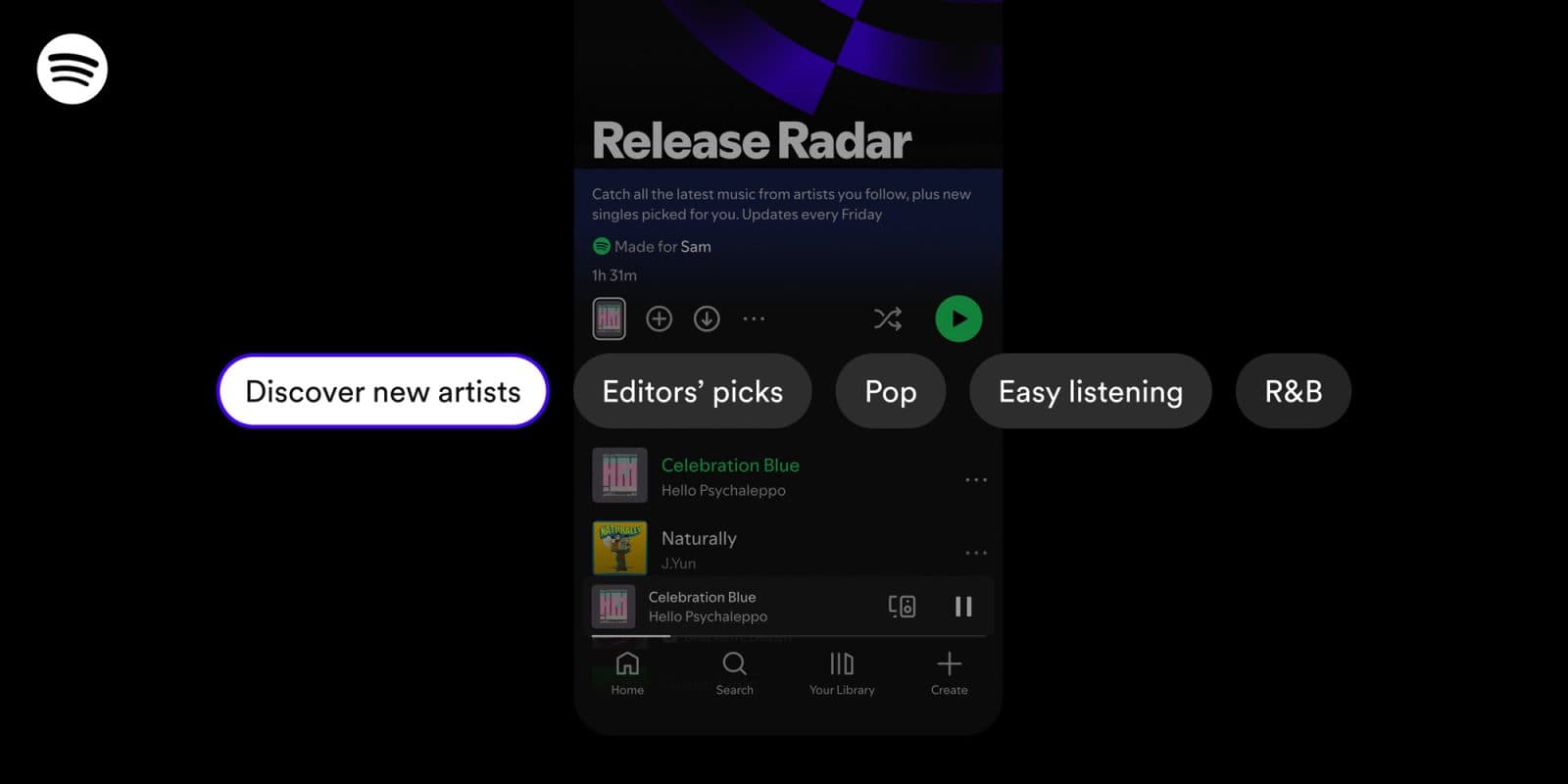 Spotify เพิ่มตัวกรองใหม่ให้ Release Radar ปรับเพลงแนะนำได้ละเอียดขึ้น