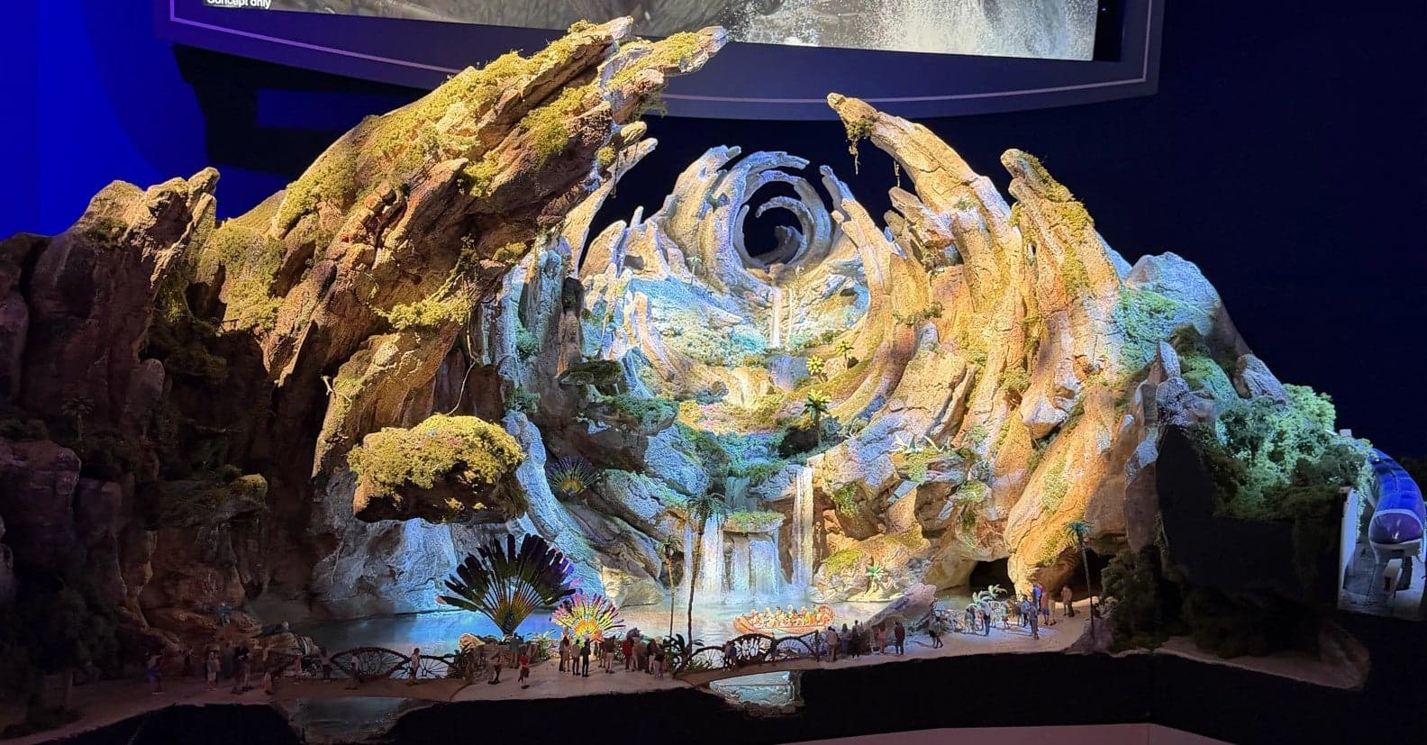 เผยโฉมแรกเครื่องเล่นเรือธีม Avatar ที่ Disney California Adventure