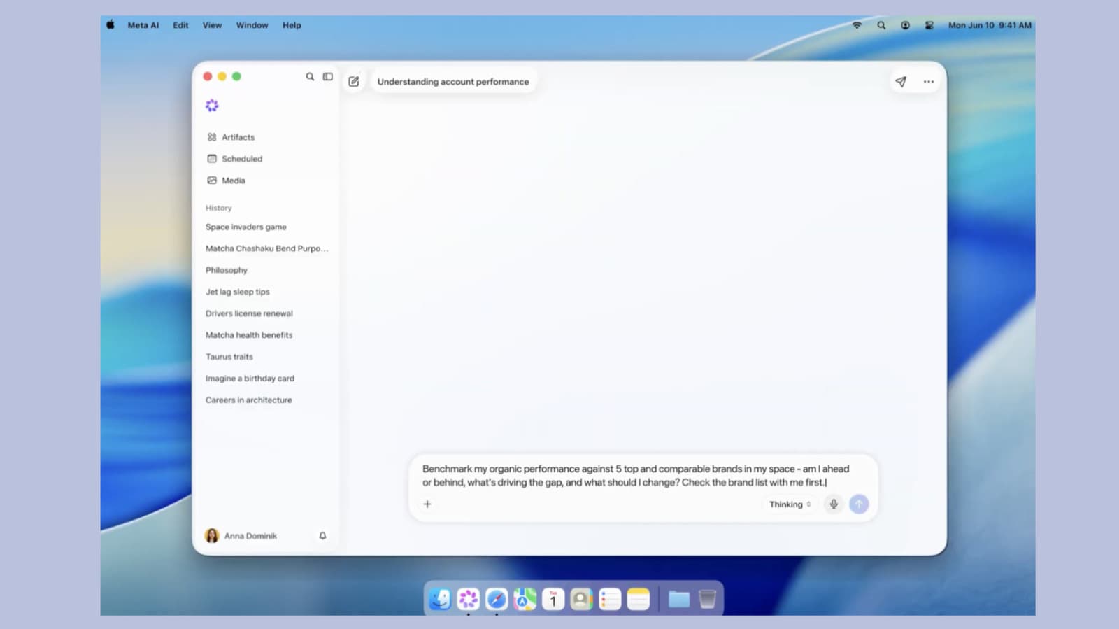 Meta เปิดตัวแอป Meta AI บน Mac โดยเฉพาะ