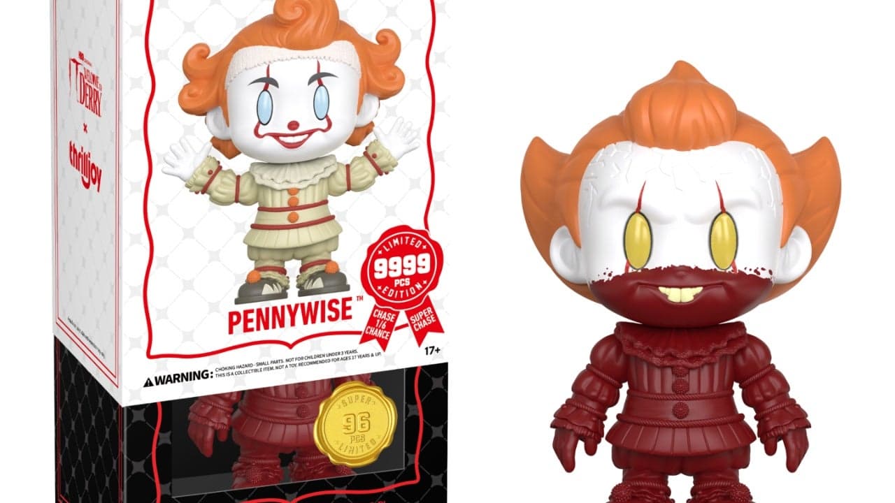 Thrilljoy เปิดตัวฟิกเกอร์ Pennywise จาก IT: Welcome to Derry ในซีรีส์ PIX!