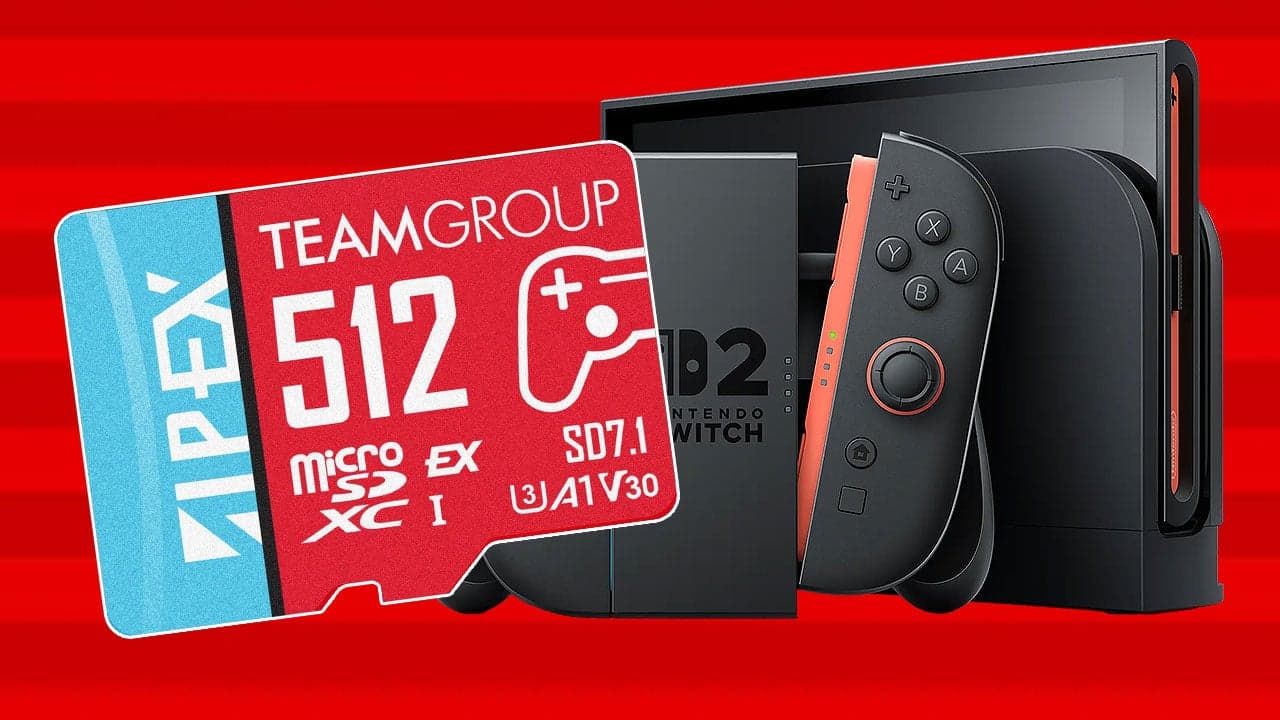 Newegg ลดราคา microSD Express 512GB สำหรับ Switch 2 เหลือ 95 ดอลลาร์