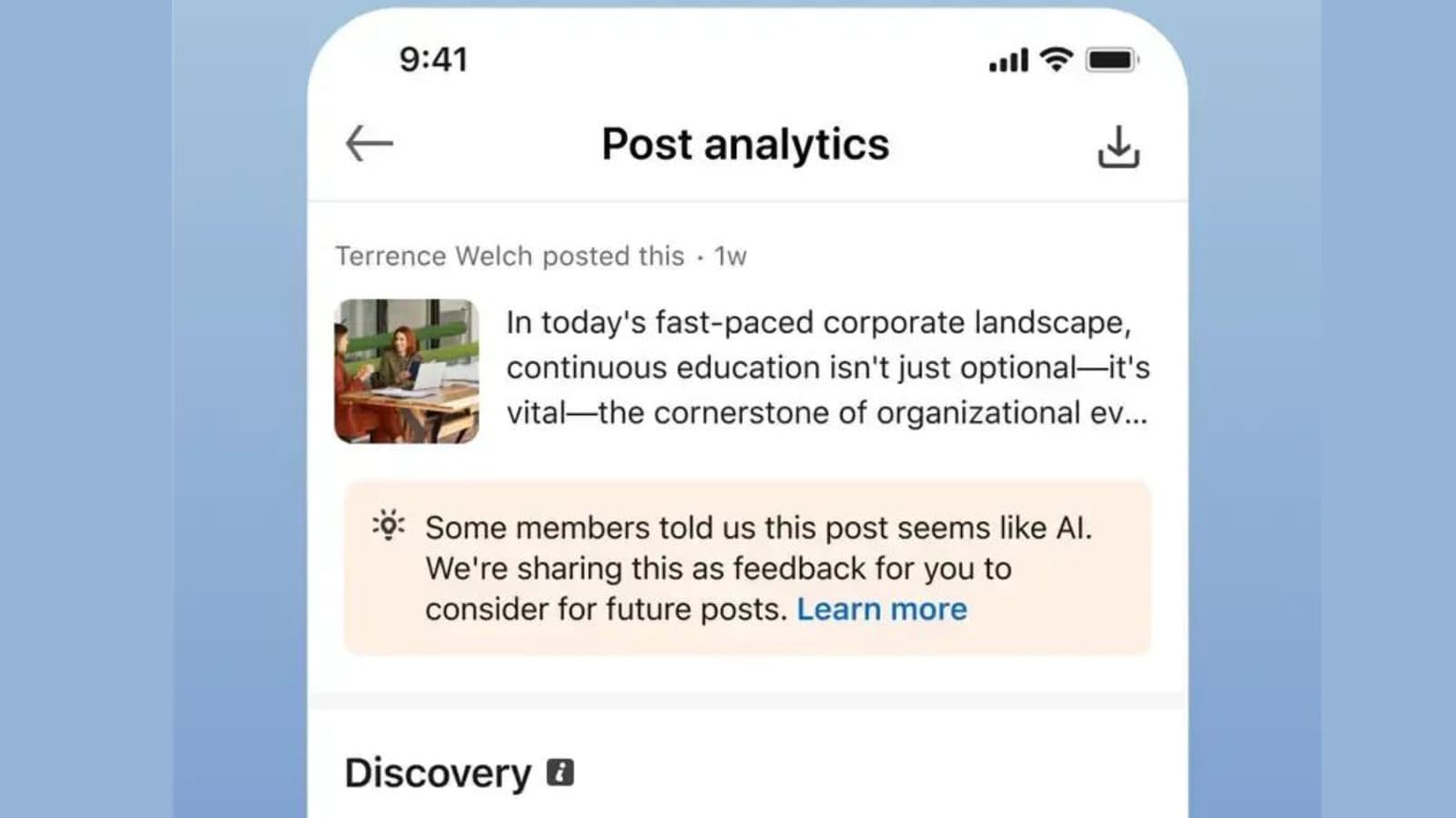 LinkedIn ระบุปุ่มช่วยเขียนด้วย AI เริ่มได้ผล ผู้ใช้ยังต้องกลั่นกรองงานเขียนมากขึ้น