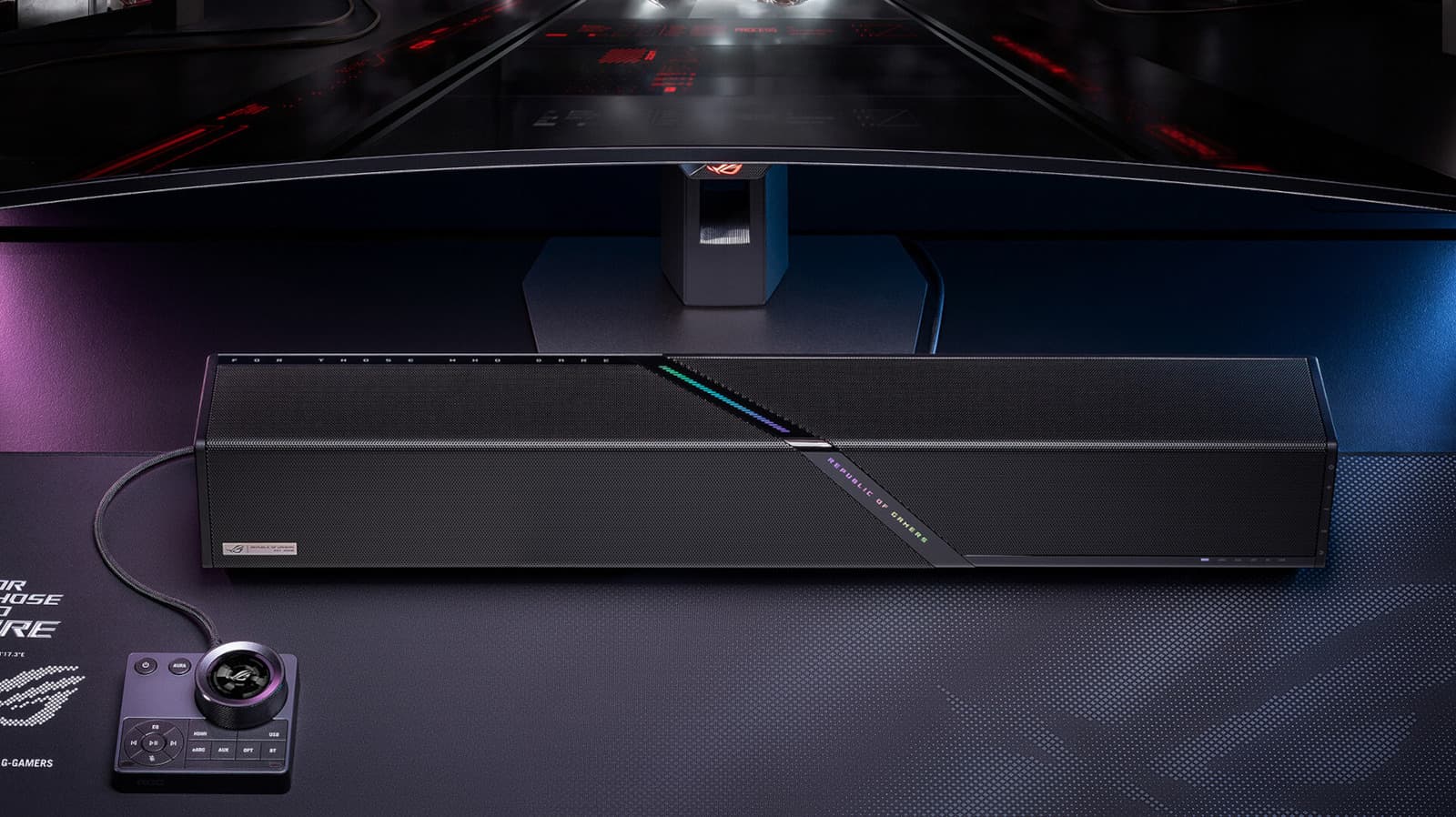 ASUS เปิดขายซาวด์บาร์เกมมิ่ง ROG Gjallar ในสหรัฐ ราคา 600 ดอลลาร์