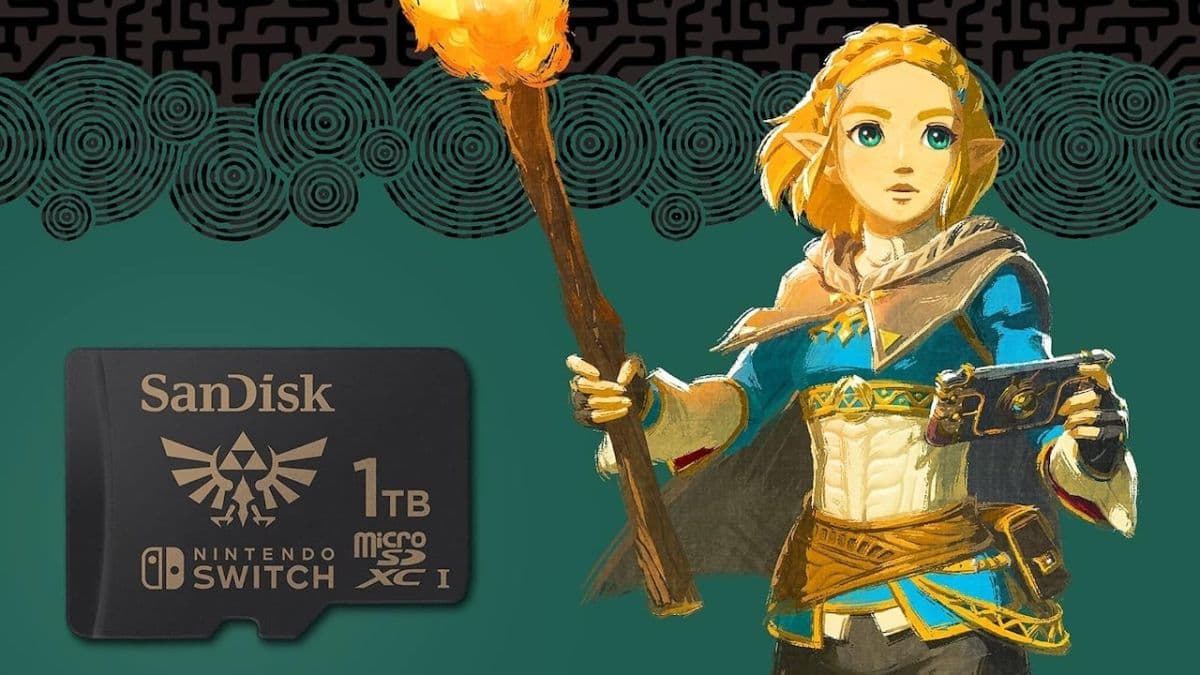 microSD ลาย Zelda 1TB ของ SanDisk ลดเหลือราคาต่ำสุดในรอบปี
