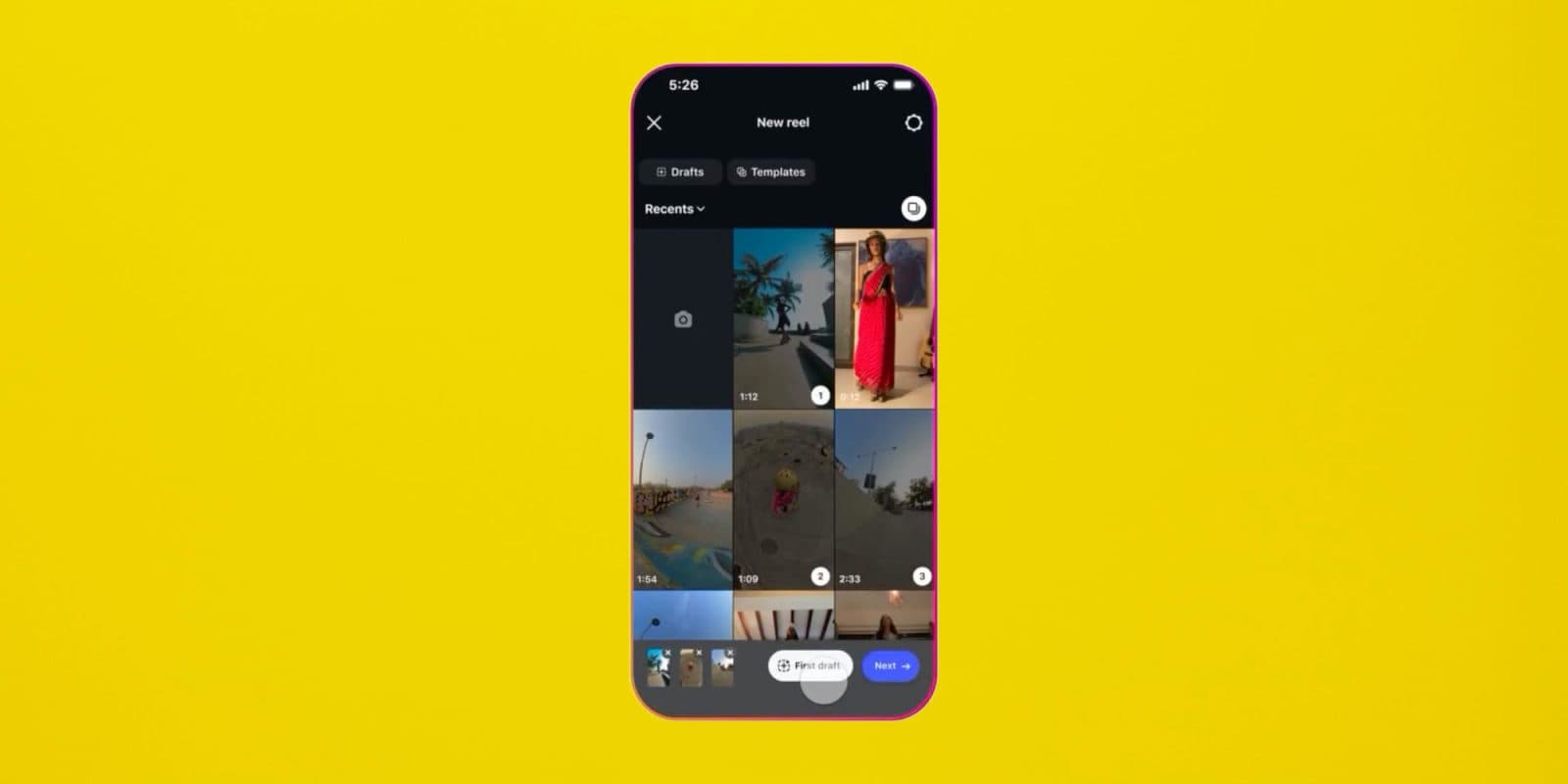 Instagram เพิ่มฟีเจอร์สร้าง Reels อัตโนมัติบน iPhone