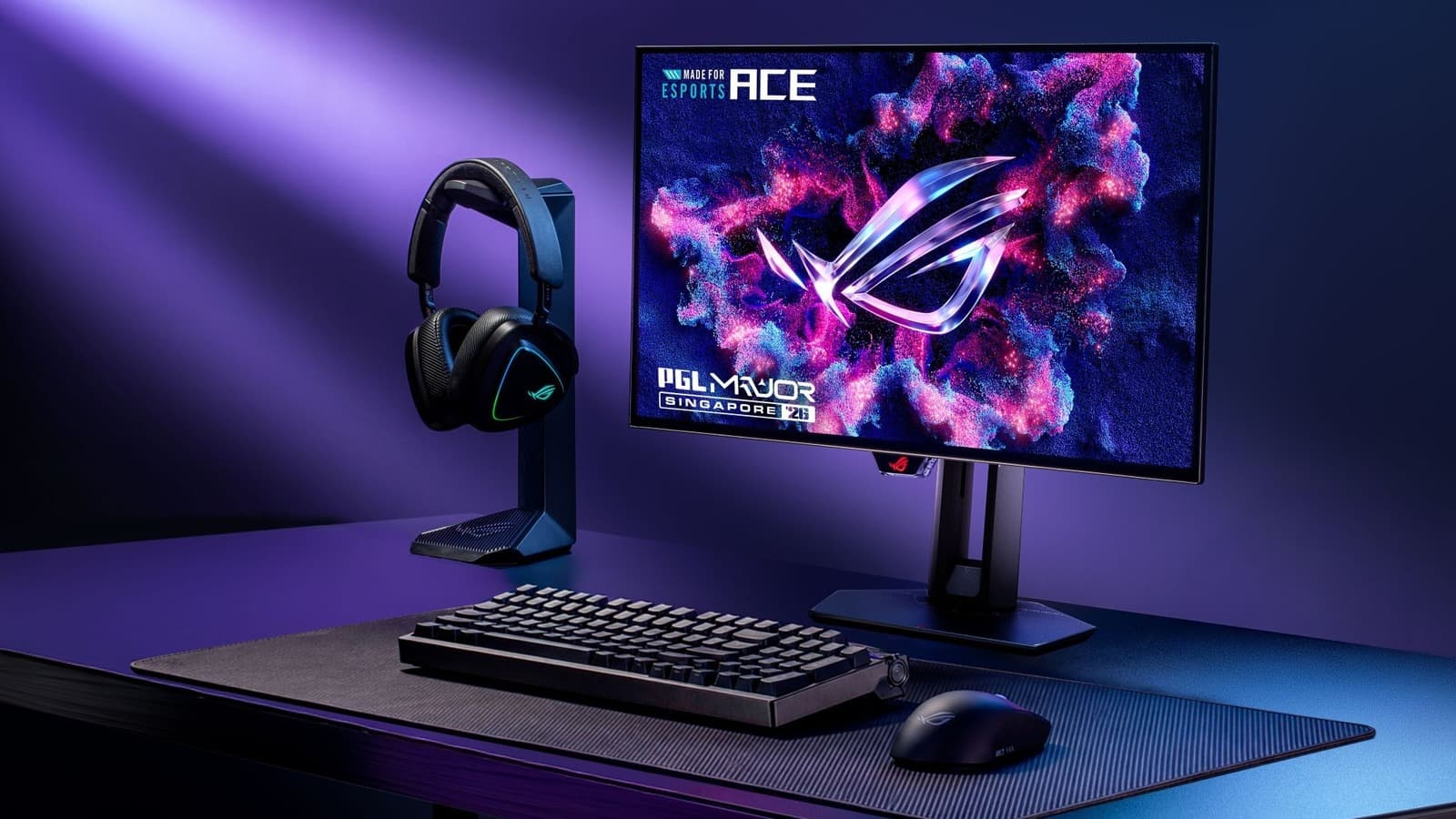 ASUS เปิดตัวจอเกมมิ่งซีรีส์ Ace เน้นอีสปอร์ต ใช้พาเนล OLED รีเฟรชเรตสูง