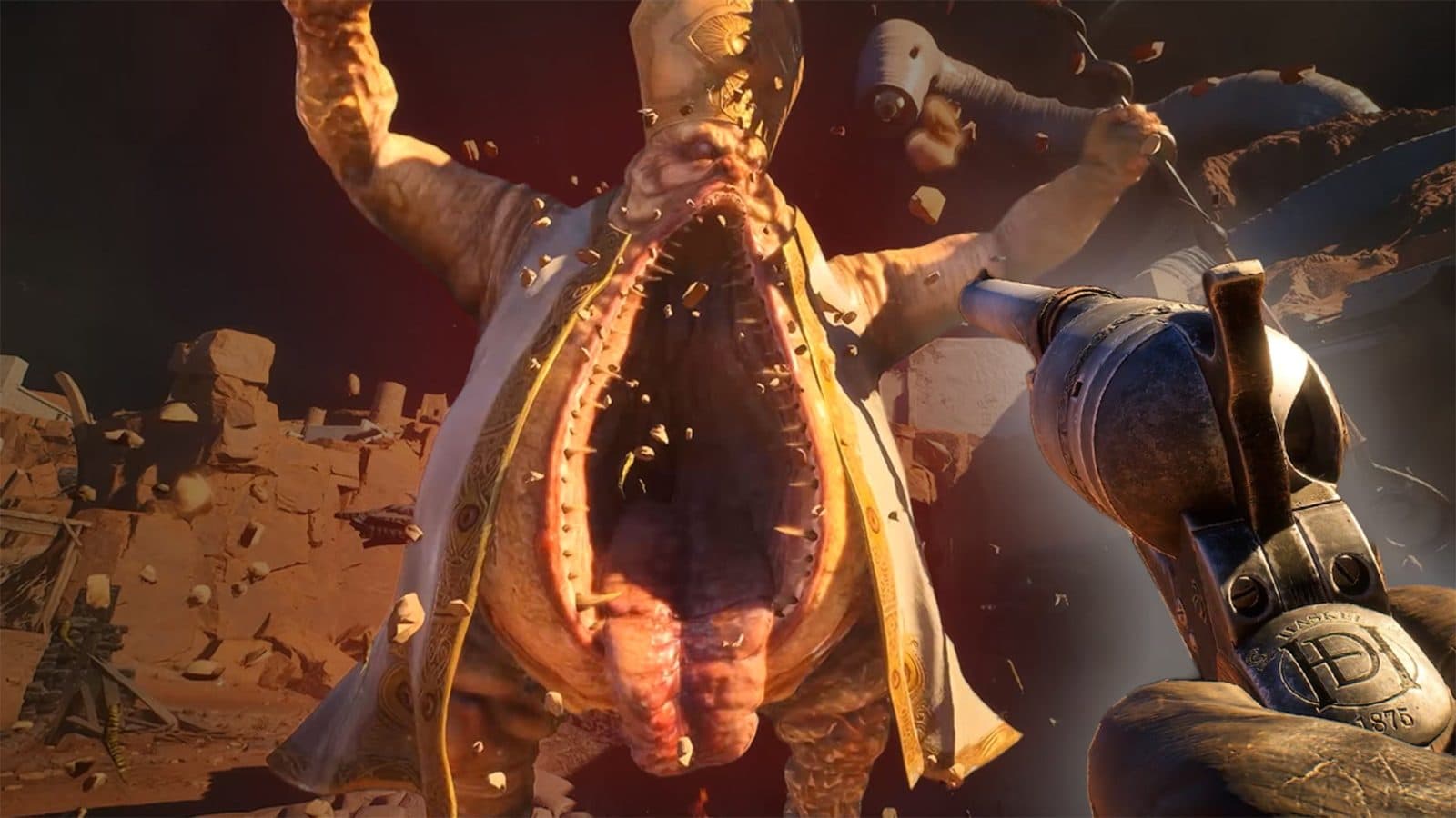 Guns of Eschaton เกมยิงมุมมองบุคคลที่หนึ่งสาย Soulslike ที่ท้าทายสุดขั้ว