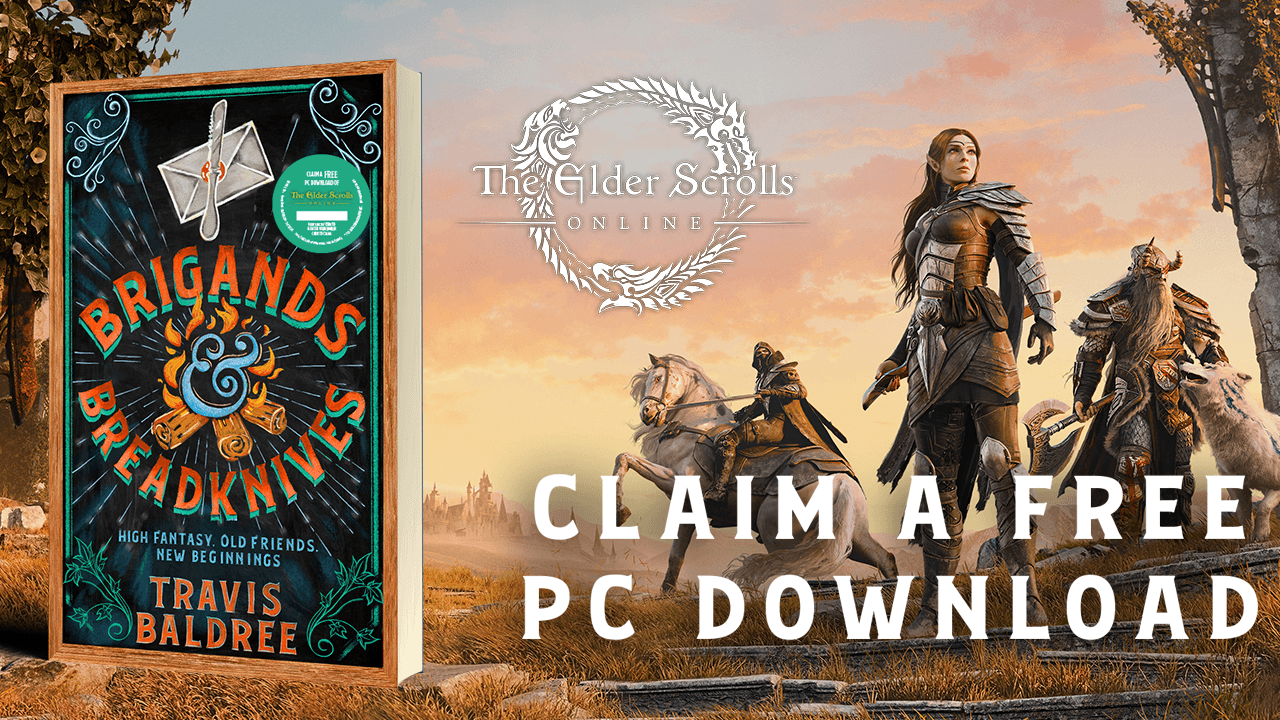 Bethesda แจกโค้ด The Elder Scrolls Online ฟรีเมื่อซื้อโนเวลเล่มใหม่ของ Travis Baldree