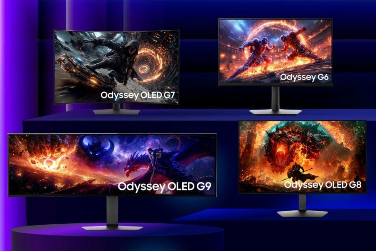 Samsung เปิดตัวจอเกมมิ่ง Odyssey รุ่นใหม่ พร้อมรุ่น G6 รีเฟรชเรต 1,100Hz
