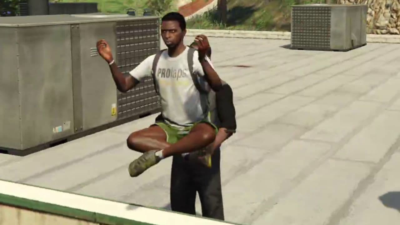 ม็อด GTA 5 ที่ให้ผู้เล่นอุ้ม NPC ได้ ถูกใช้เล่าเรื่อง “รักษาความเหงาผู้ชาย”