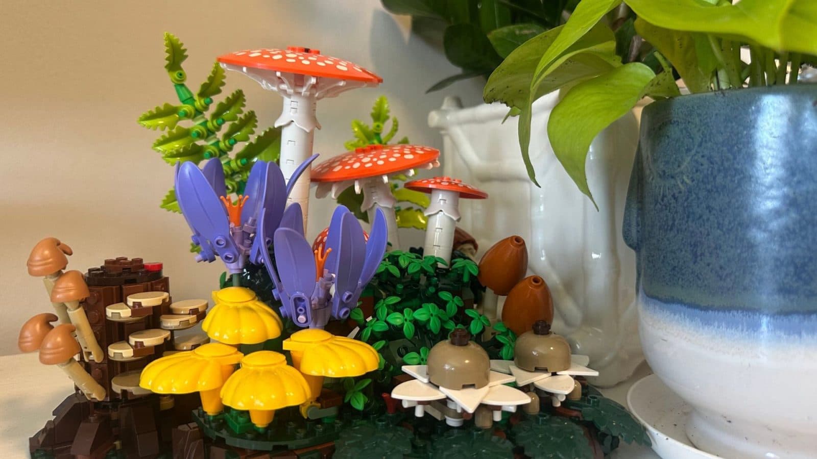 รีวิว LEGO Woodland Mushrooms ชุดเห็ดธีมฟังไจชิ้นแรกของ Botanical Collection