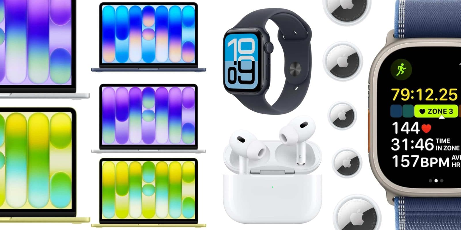 รวมดีล Apple ลดราคาหนัก: MacBook, Apple Watch และ AirPods ในโปรฯ ล่าสุด