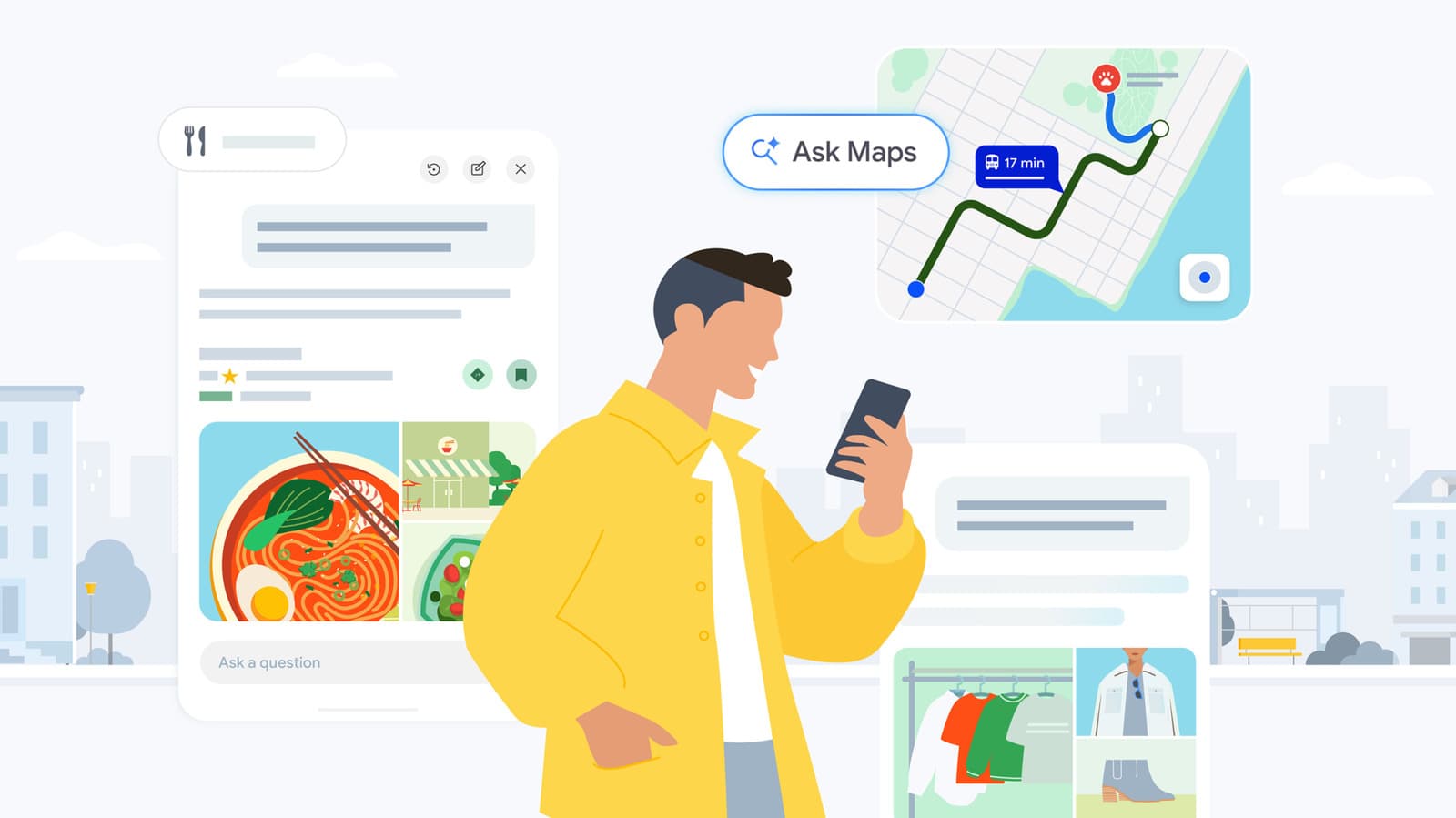 Google Maps เพิ่มแชตคุยหาอาหาร จองโรงแรม และค้นหาธุรกิจได้ด้วย Ask Maps