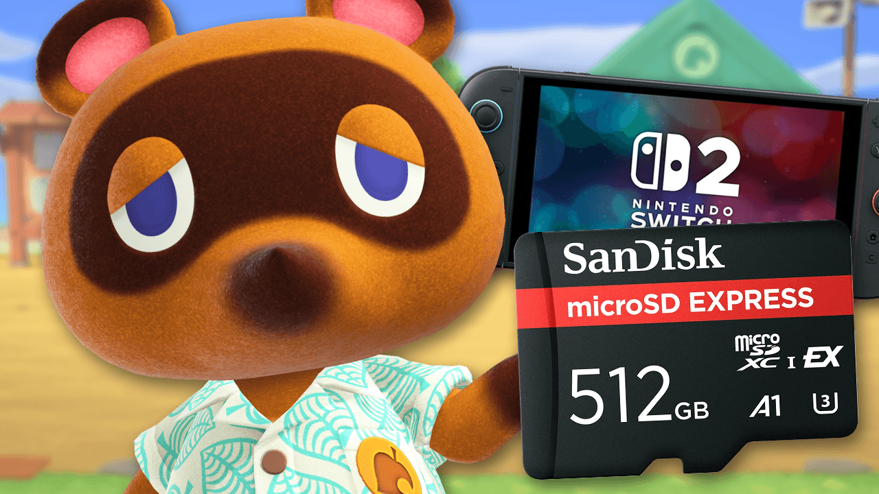 Walmart ลดราคาเมม 512GB สำหรับ Switch 2 เหลือ 98 ดอลลาร์