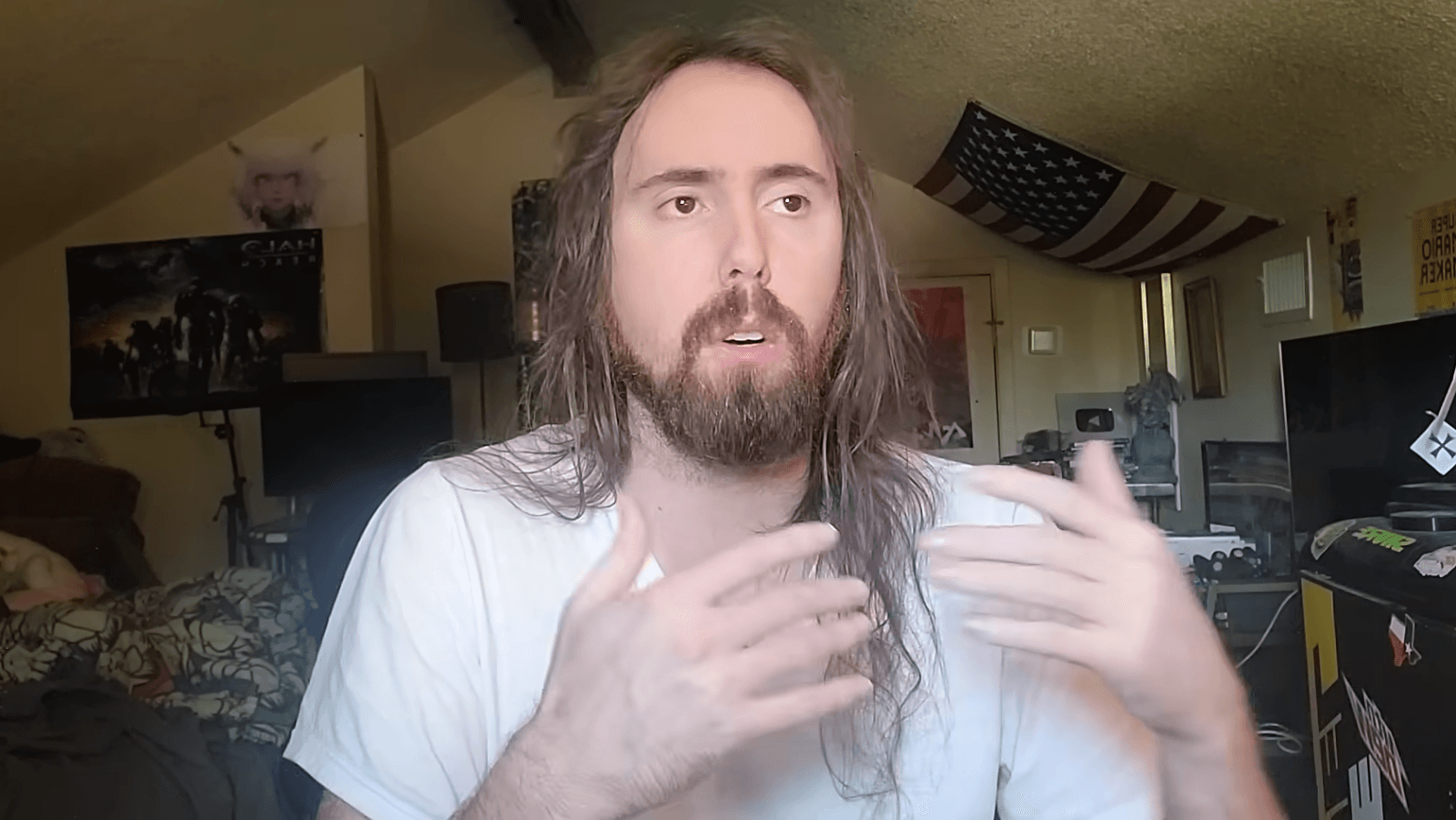 Asmongold ถูกแบนบน Twitch อีกครั้ง หลังละเมิดกฎชุมชน