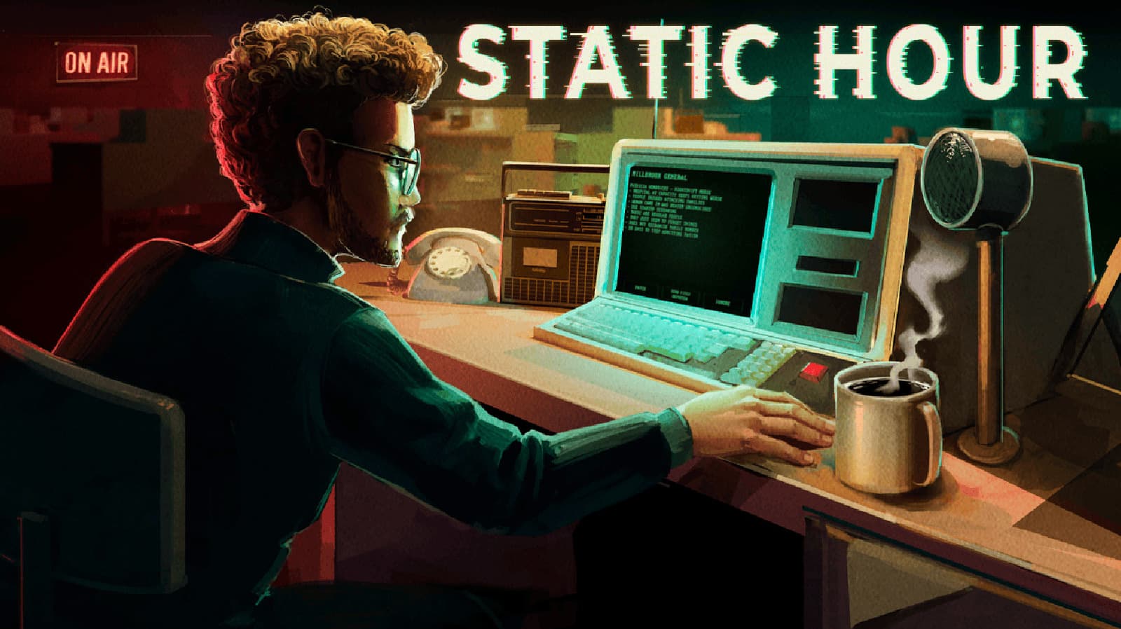 Static Hour เกมสยองขวัญที่ให้คุณรับบทบรรณาธิการข่าวค่ำตัดสิน “ความจริง” และ “ความกลัว”
