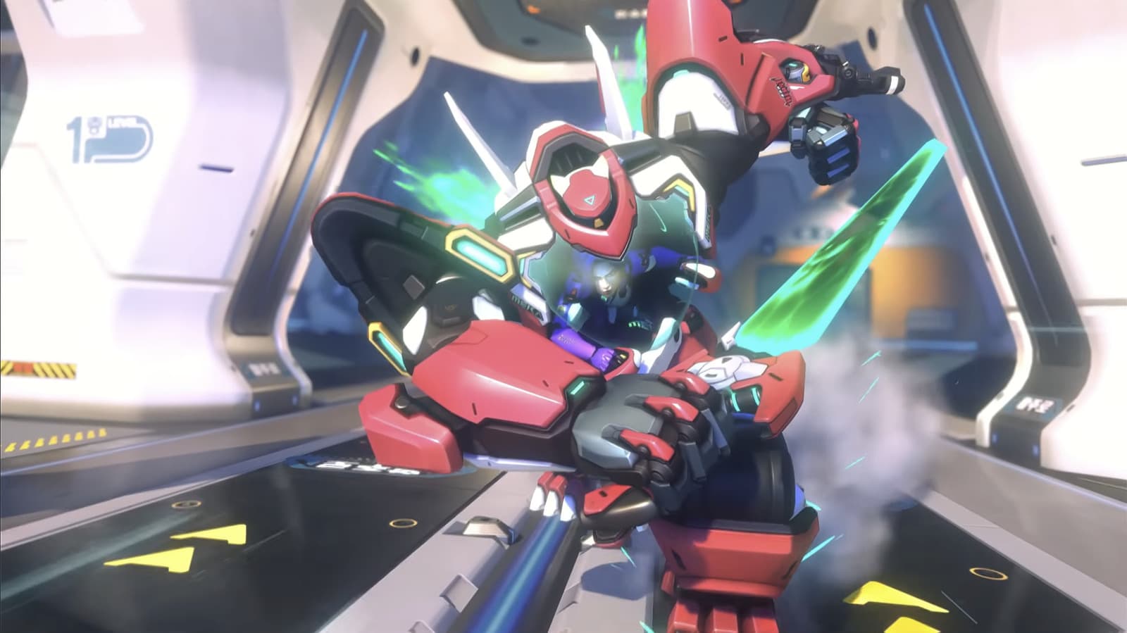 Overwatch เผยฮีโร่ใหม่ D.Mon ดีไซน์ผสม D.Va กับ Reinhardt
