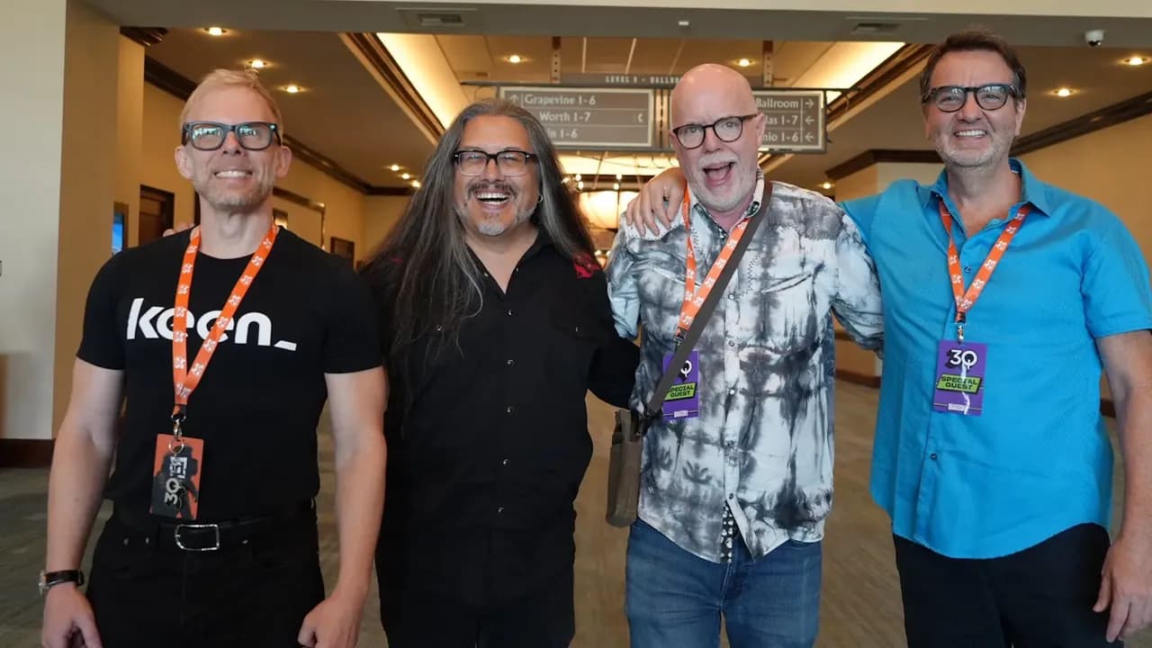 id Software ต้นฉบับกลับมาพบกันที่ QuakeCon ฉลอง 30 ปี Doom