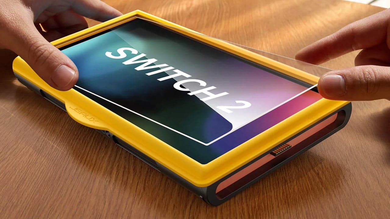 ฟิล์มกันรอย JSAUX สำหรับ Nintendo Switch 2 ลดเหลือชุด 3 ชิ้นราคาราว 7 ดอลลาร์