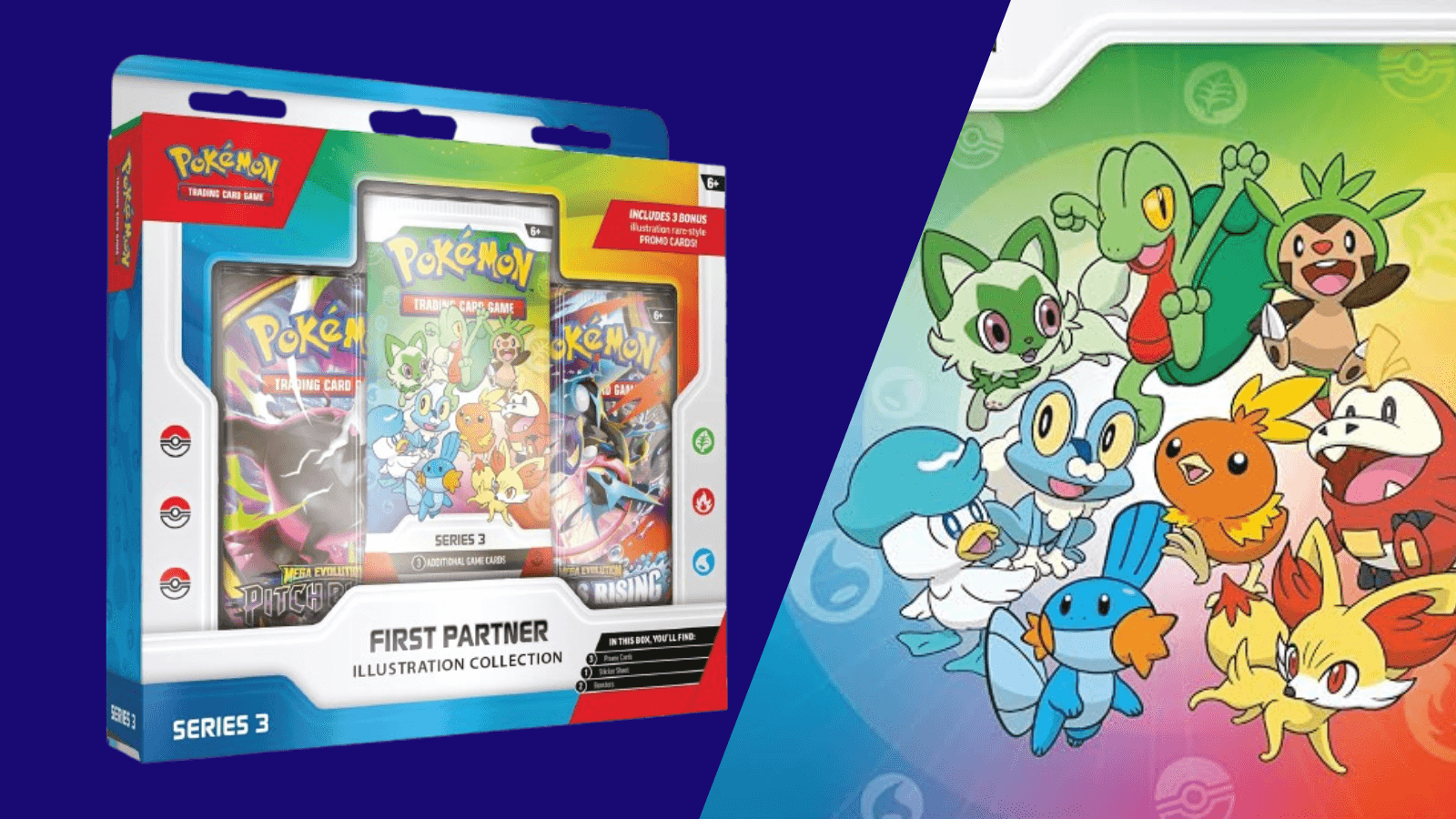 Pokémon First Partner Illustration TCG Collection ซีรีส์ 3 วางขายแล้ว พร้อมเช็กร้านที่ยังมีสต็อก