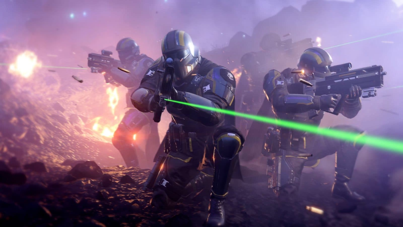 Helldivers 2 อัปเดตใหญ่เพิ่มศัตรู Illuminate ใหม่ ไบโอมใหม่ และขยายเลเวลสูงสุด